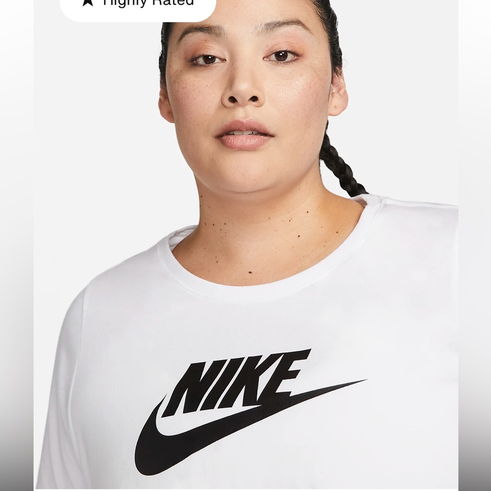 NIKE CROP LOOSE FIT TSHIRT 1X - Picture 2 of 6